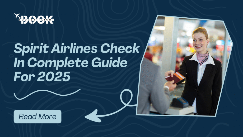 Spirit Airlines Check In
